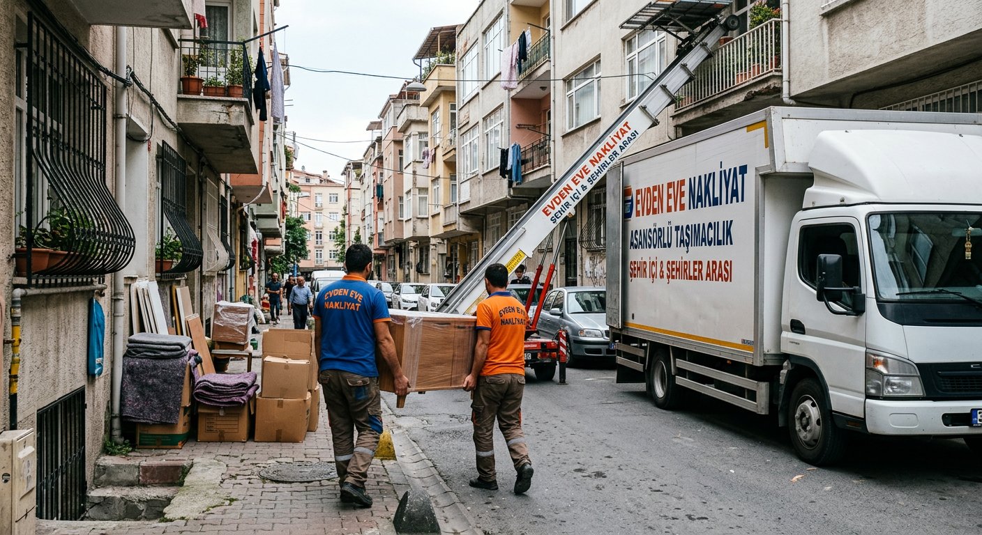 Süleymanpaşa asansörlü nakliye