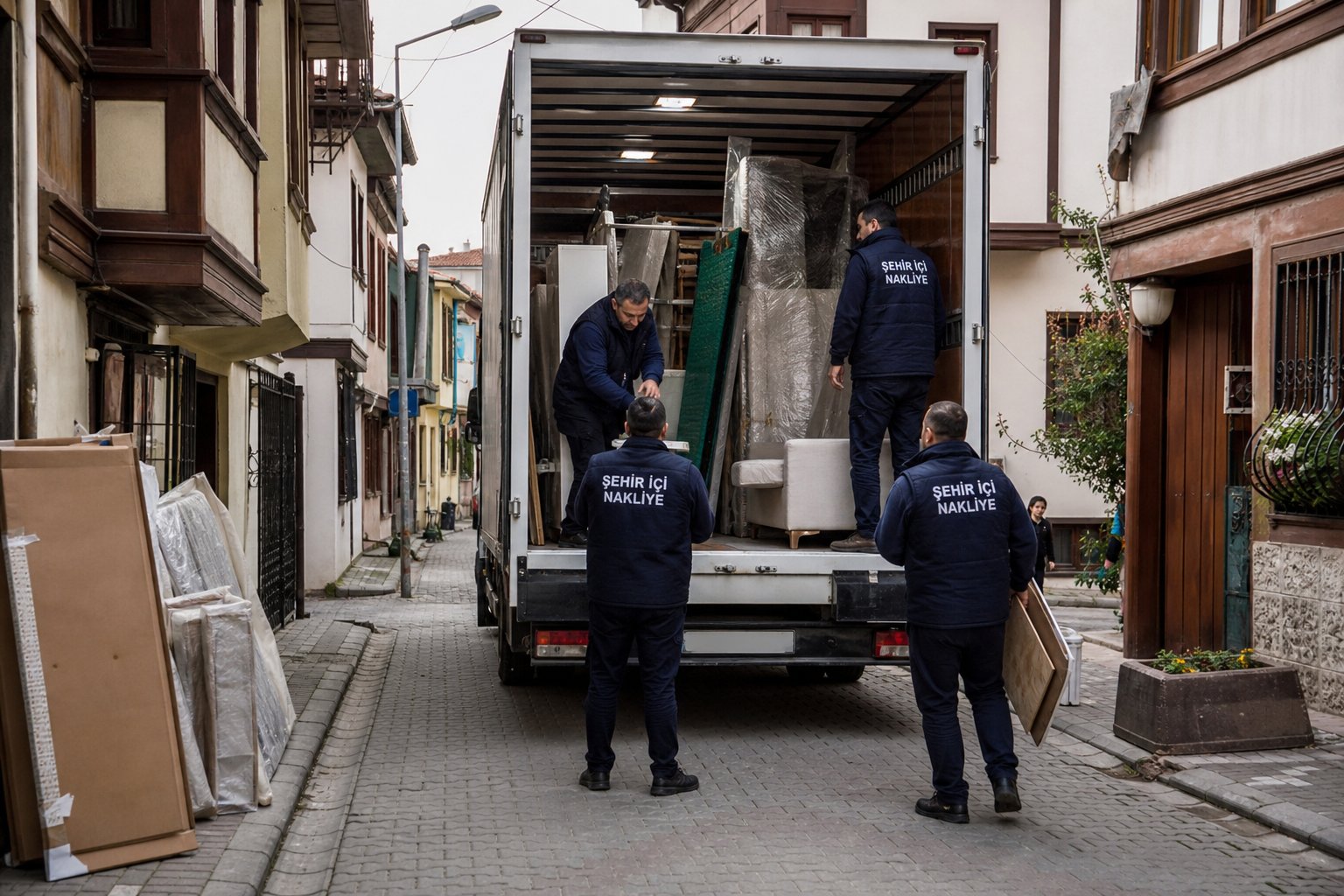 Karadeniz Mahallesi araç yükleme düzeni