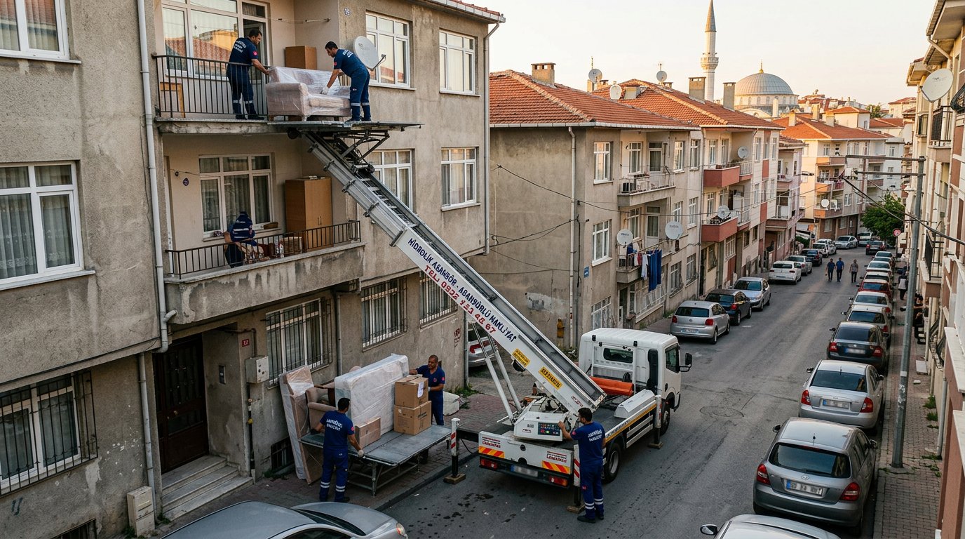 Süleymanpaşa Evden Eve Nakliyat çalışma aşaması 1